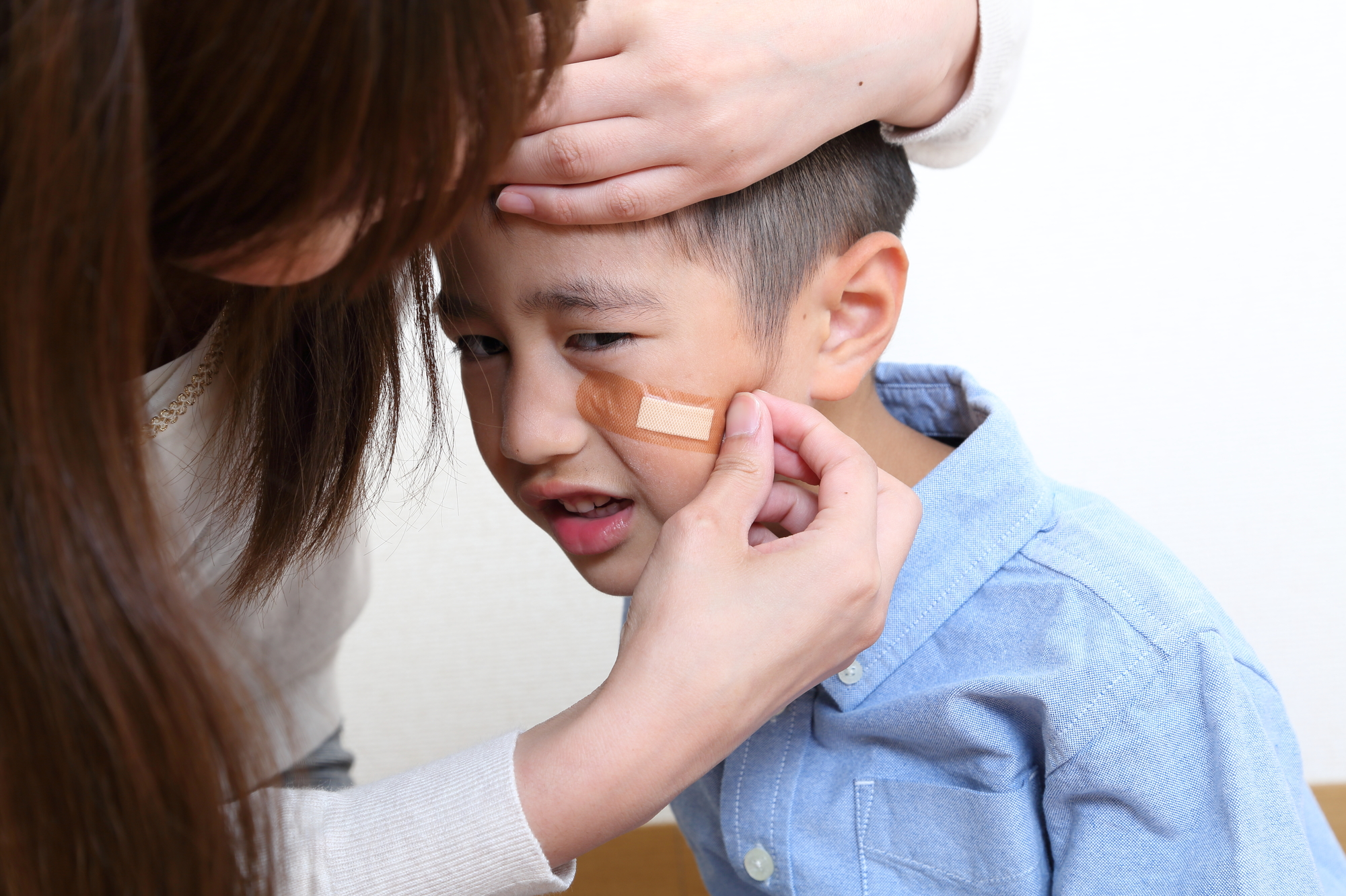 スーパーの売場で起こった子供の事故事例