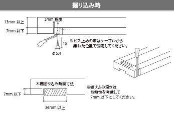 掘り込み時