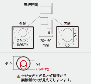 対面する妻板間に設置：イメージ