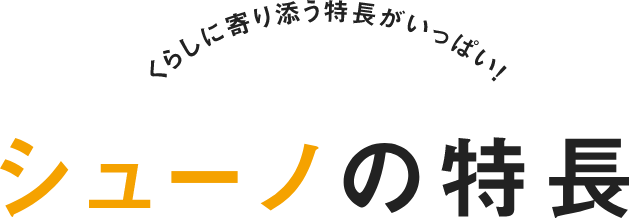 シューノの特長