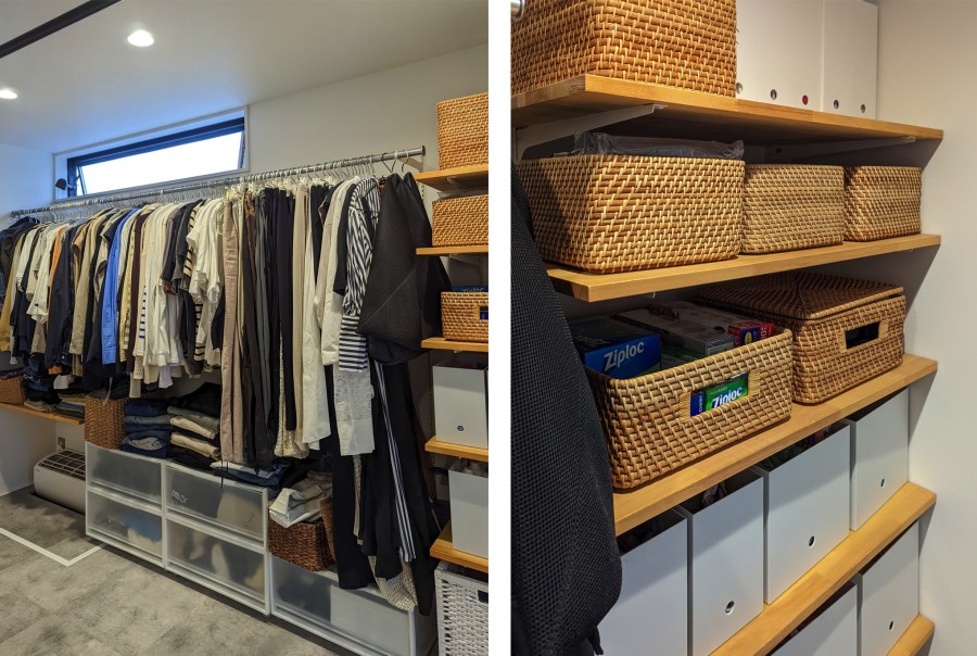収納棚の洋服収納術！使いやすさ、おしゃれを両立する収納のポイントと 