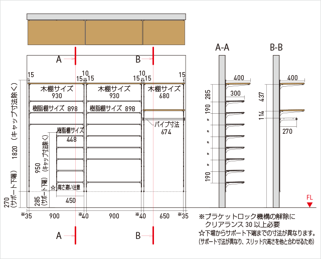 行列のできるレビュー商品、集めました。高評価アイテム PLAN02 シューズクローゼットのある玄関｜SSシステム｜株式会社 棚・シェルフ・ラック