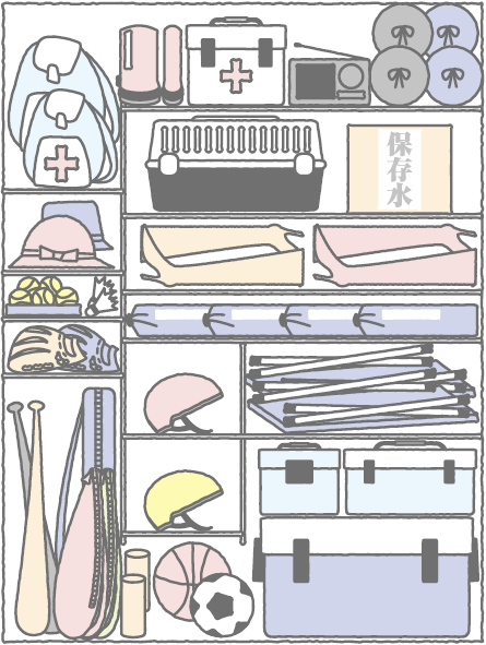 玄関近くの収納
